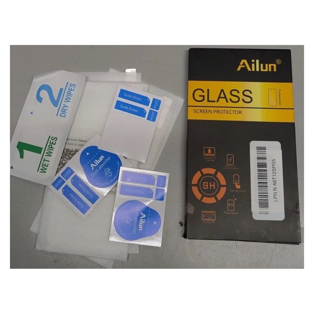 Ailun 3 Pack Glass Screen Protector for iPhone 16 15 15 Pro 6.1 Inch 9H Tempered